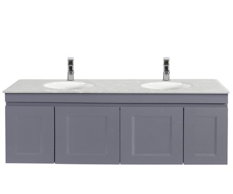 Hampton Matte Grey Cabinet 150