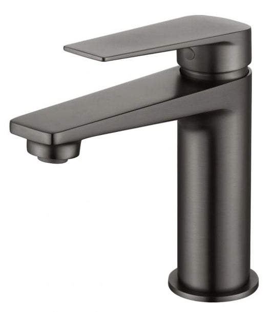 Zevio Basin Mixer Gun Metal