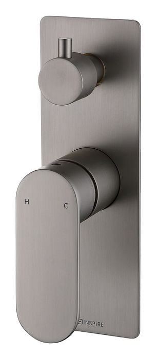 Vetto Wall Diverter Mixer Brushed Nickel