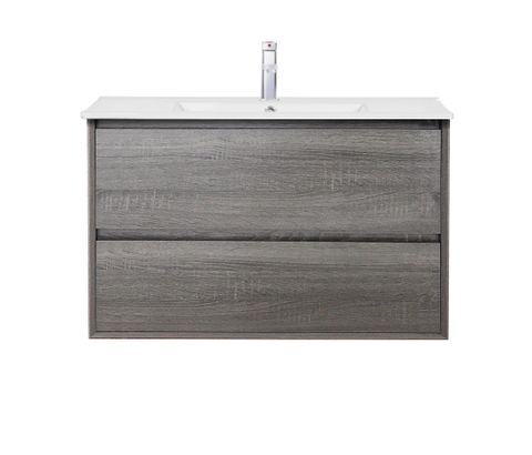 Max 750 Wall Hung Grey Drawer - CABINET ONLY