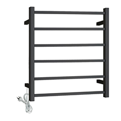 Heat Towel Rail 6 Bars Square Universal