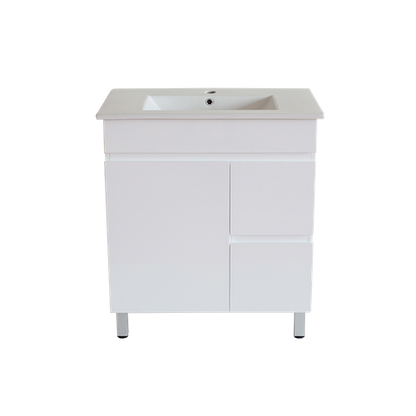 PVC Cabinet Leg with Ceramic Top - Right Hand Drawers 750x460