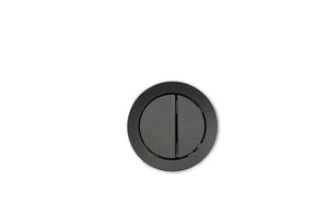 Toilet Flush Round Button Black